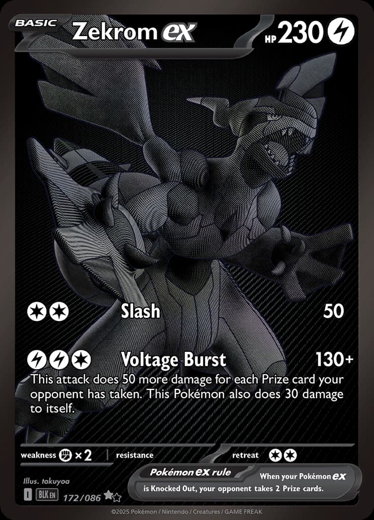 Black Bolt Pokemon card #172 - high resolution TCG trading card image