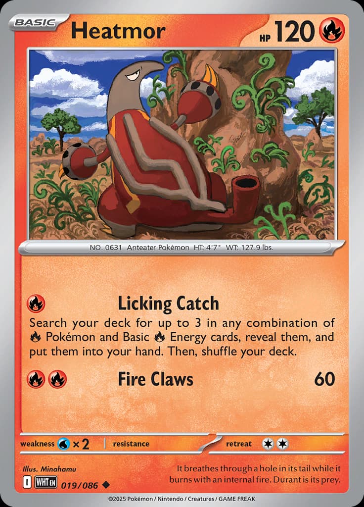 White Flare Pokemon card #019 - high resolution TCG trading card image