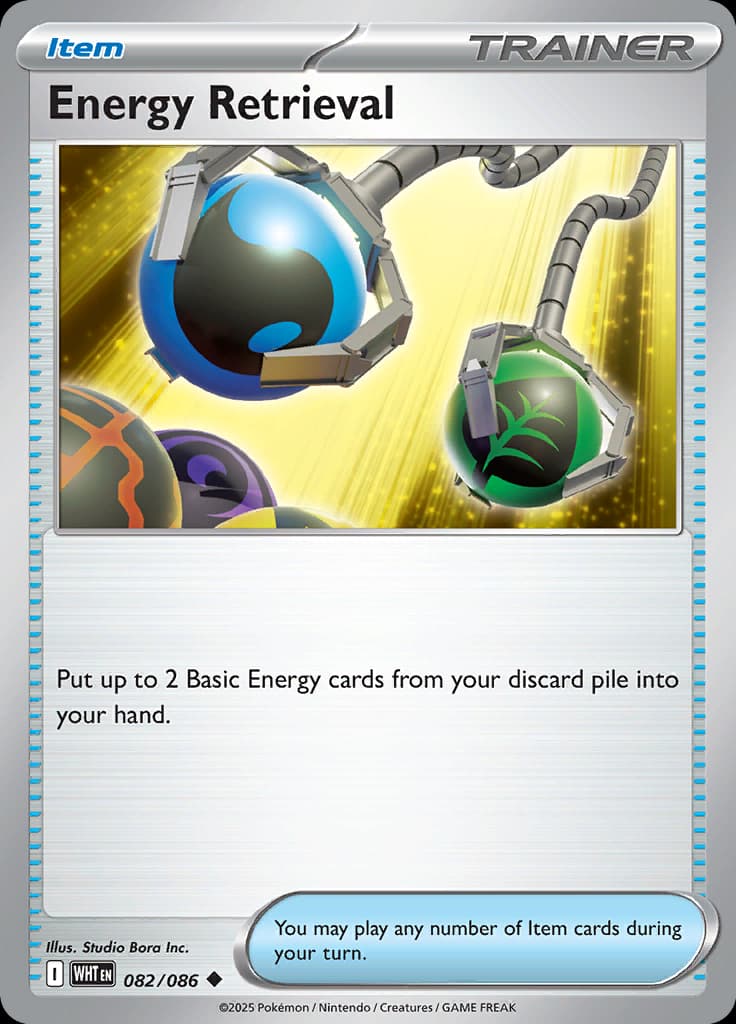 White Flare Pokemon card #082 - high resolution TCG trading card image