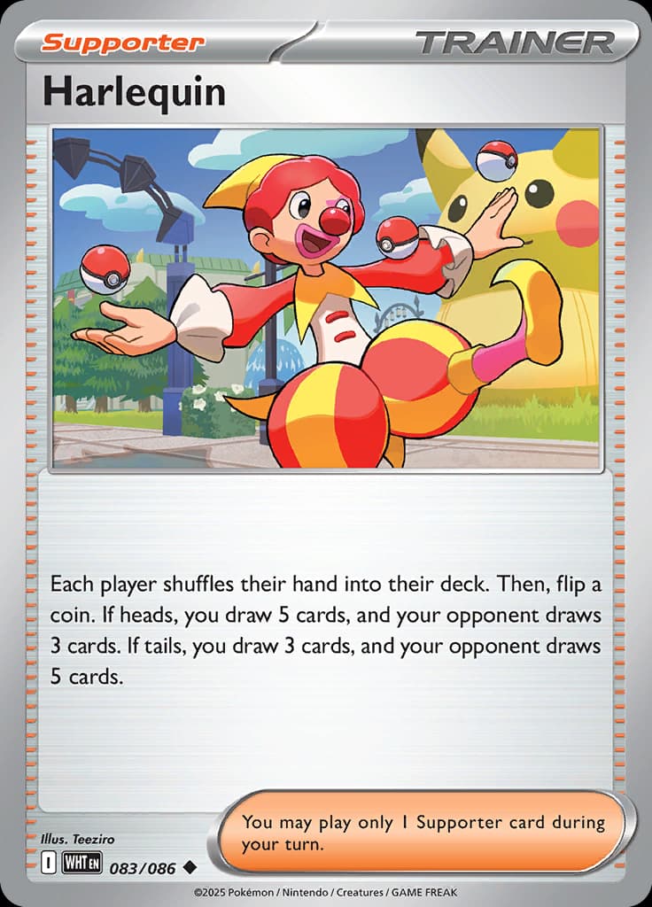 White Flare Pokemon card #083 - high resolution TCG trading card image