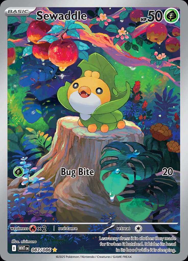 White Flare Pokemon card #087 - high resolution TCG trading card image