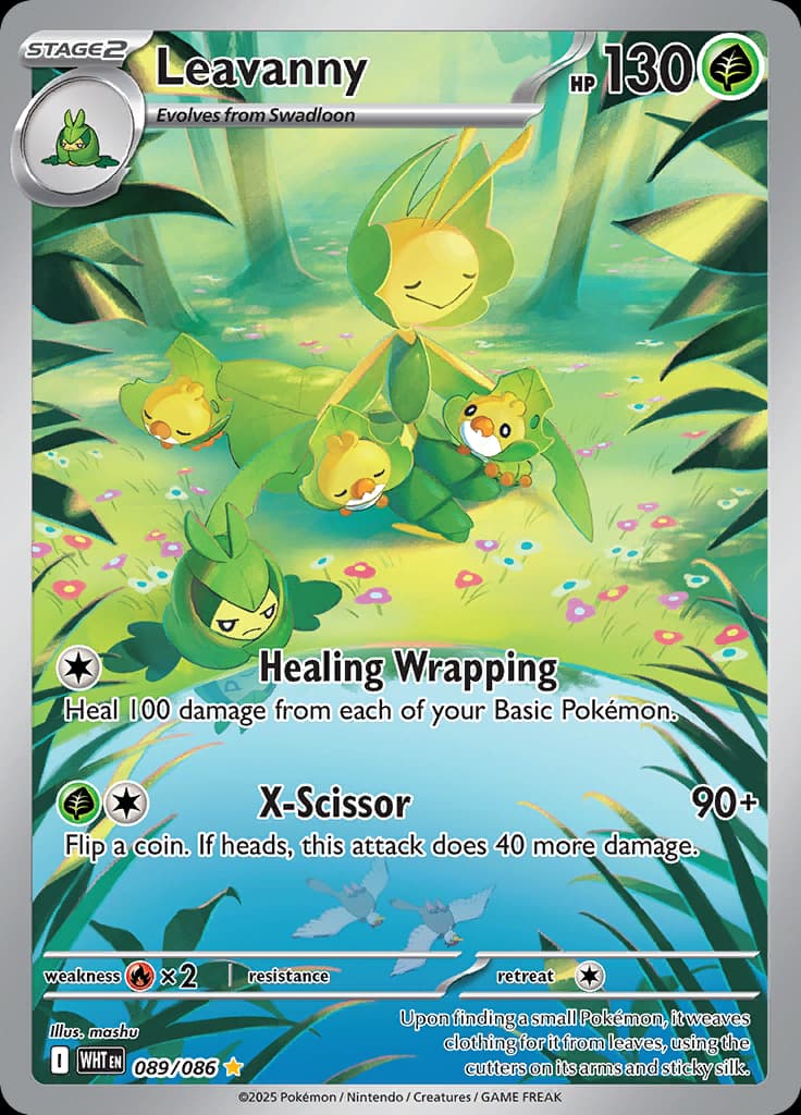 White Flare Pokemon card #089 - high resolution TCG trading card image
