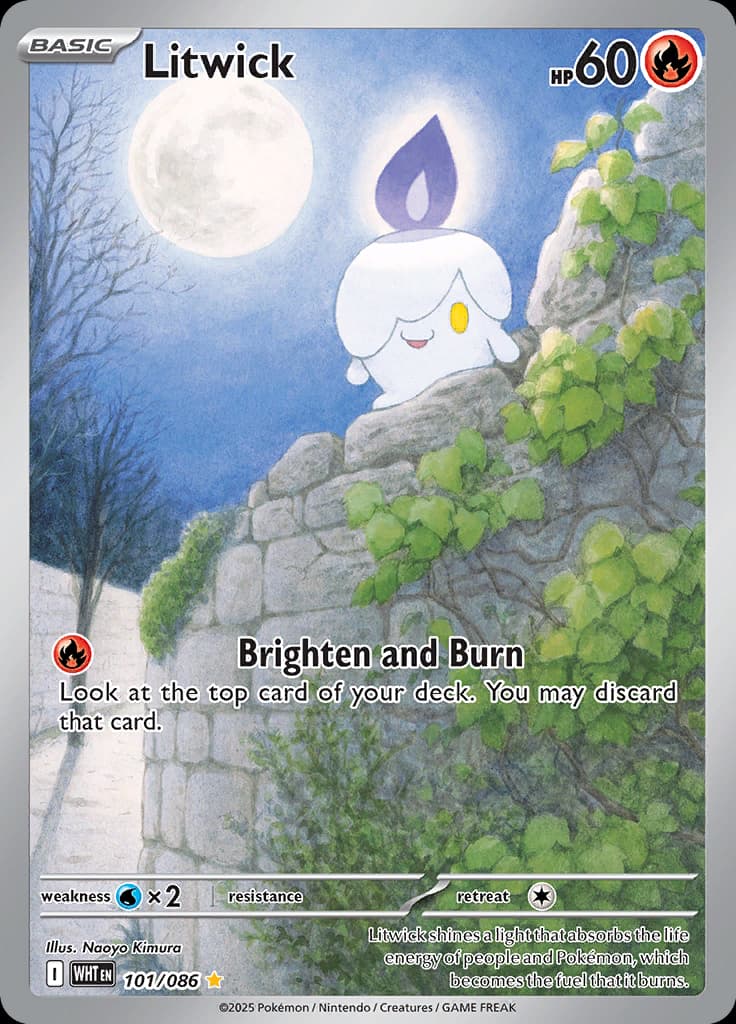 White Flare Pokemon card #101 - high resolution TCG trading card image