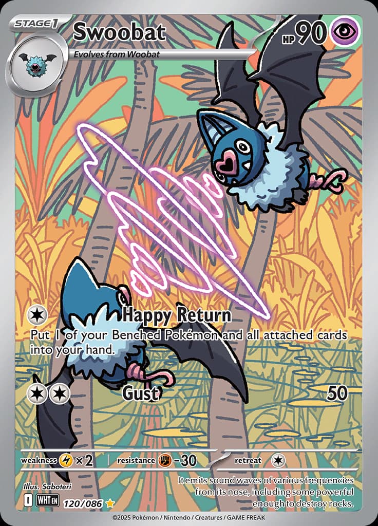 White Flare Pokemon card #120 - high resolution TCG trading card image