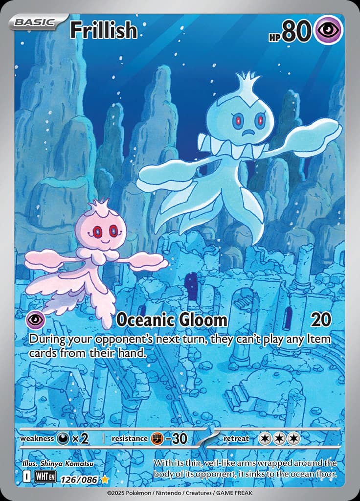 White Flare Pokemon card #126 - high resolution TCG trading card image
