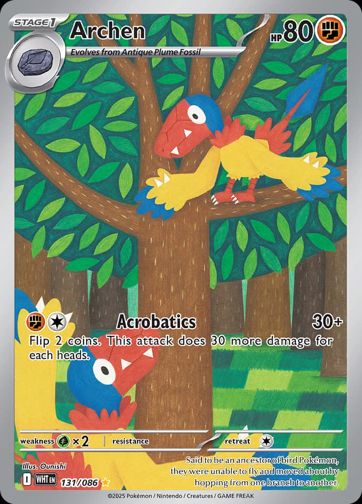 White Flare Pokemon card #131 - high resolution TCG trading card image
