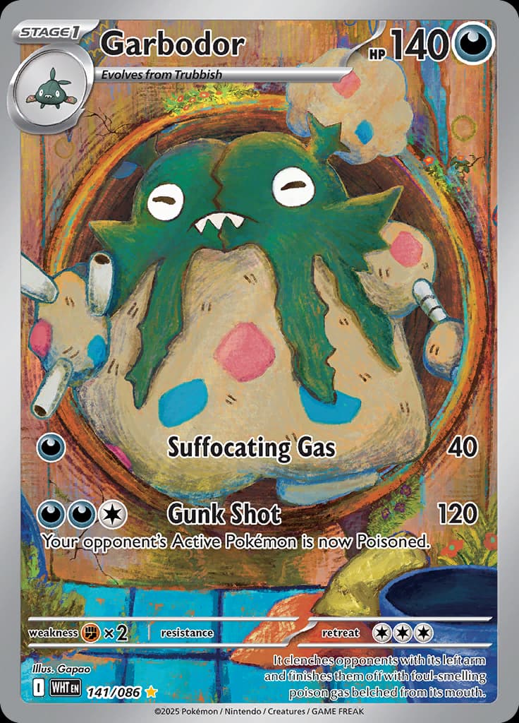 White Flare Pokemon card #141 - high resolution TCG trading card image