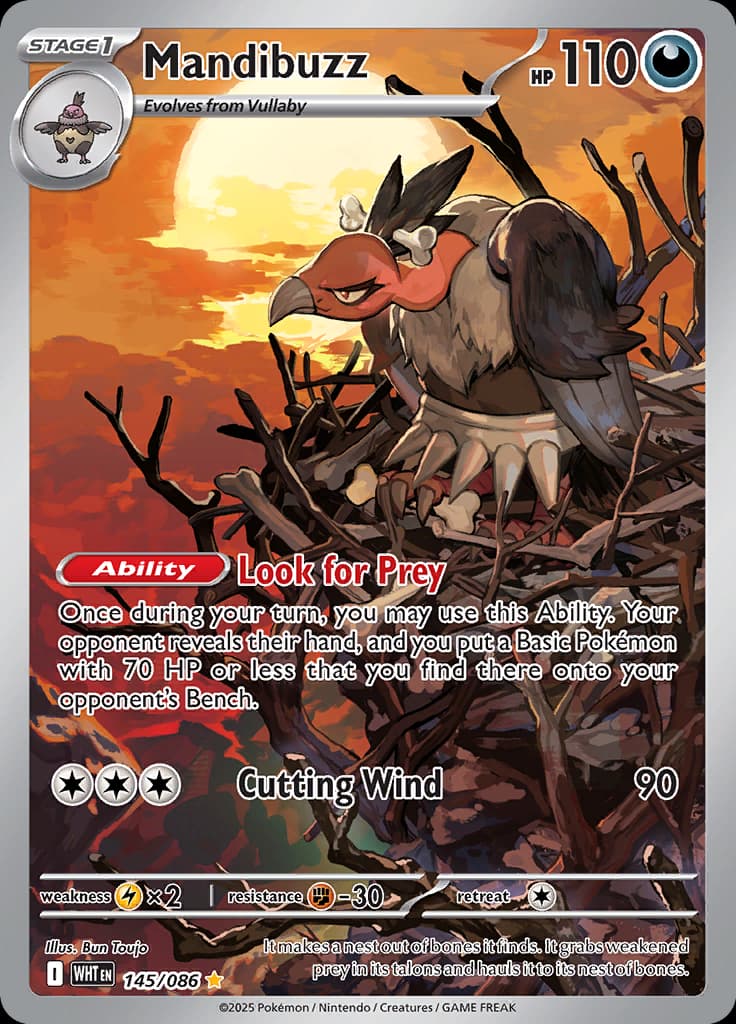 White Flare Pokemon card #145 - high resolution TCG trading card image