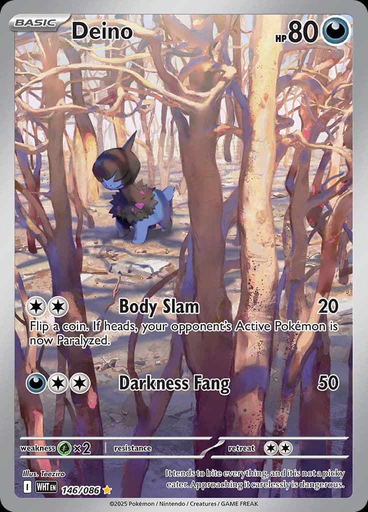 White Flare Pokemon card #146 - high resolution TCG trading card image