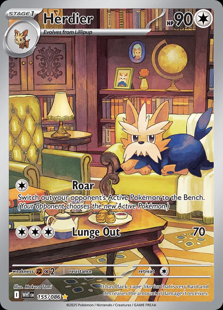 White Flare Pokemon card #155 - high resolution TCG trading card image