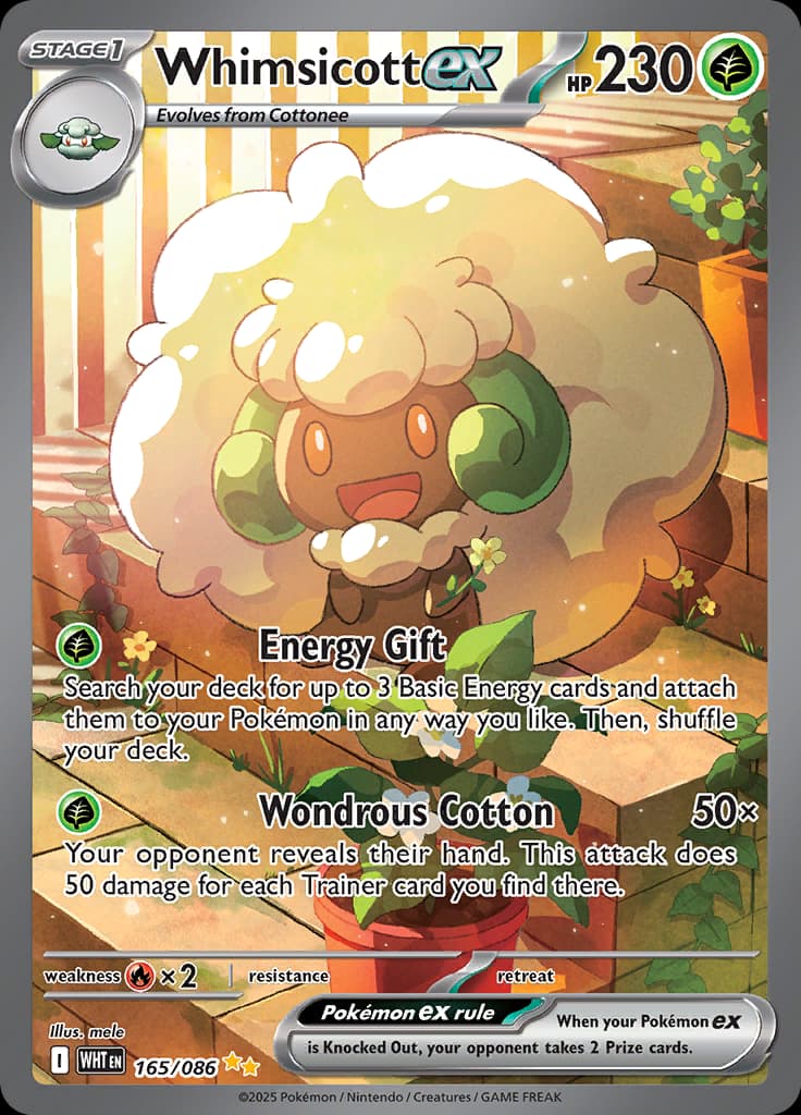White Flare Pokemon card #165 - high resolution TCG trading card image