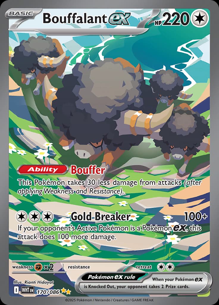 White Flare Pokemon card #170 - high resolution TCG trading card image