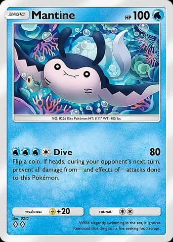 Wisdom of Sea and Sky Pokemon card #058 - high resolution TCG trading card image