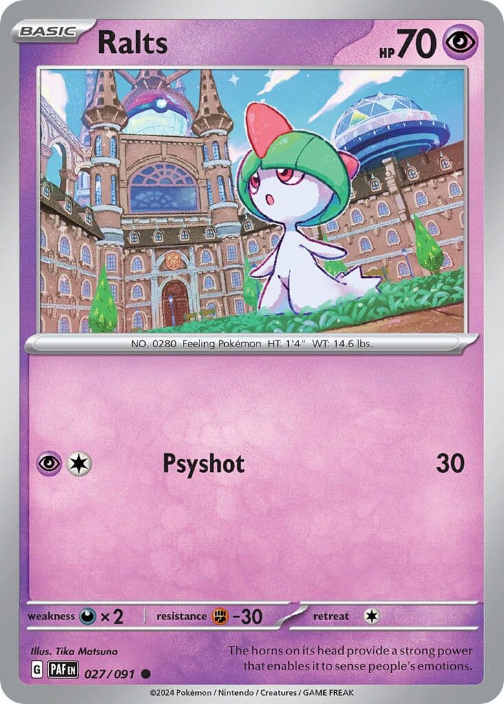 Paldean Fates Pokemon card #027 - high resolution TCG trading card image