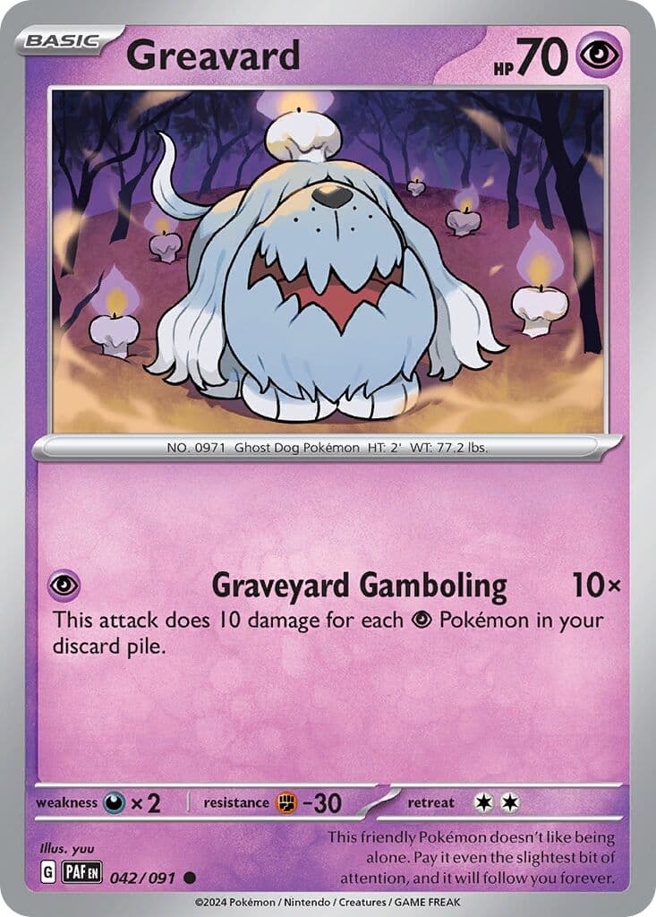 Paldean Fates Pokemon card #042 - high resolution TCG trading card image