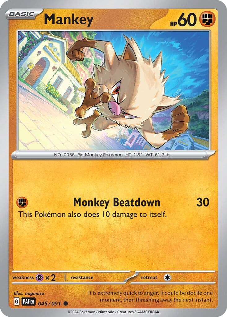 Paldean Fates Pokemon card #045 - high resolution TCG trading card image