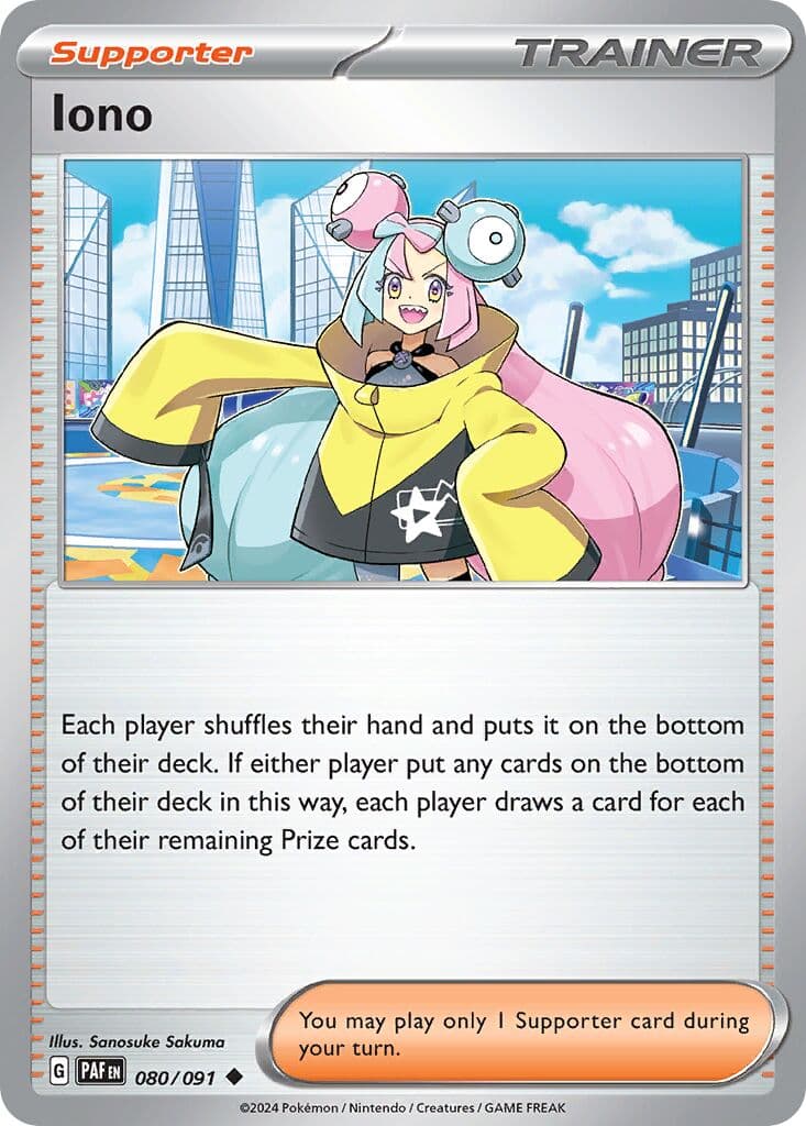 Paldean Fates Pokemon card #080 - high resolution TCG trading card image