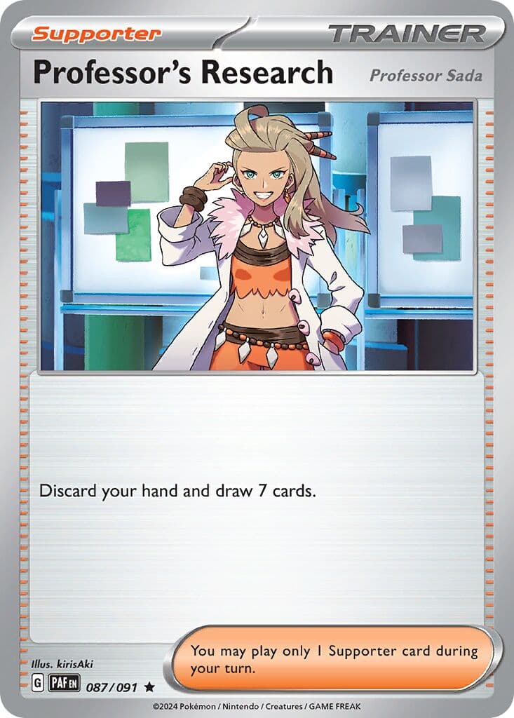 Paldean Fates Pokemon card #087 - high resolution TCG trading card image