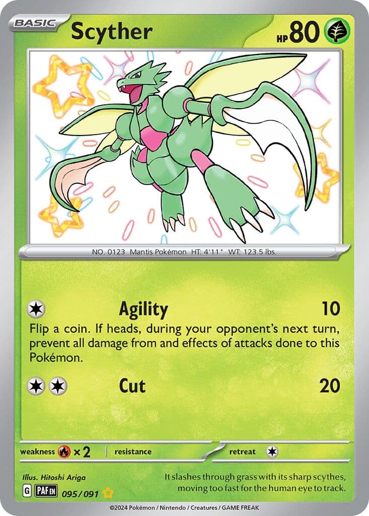 Paldean Fates Pokemon card #095 - high resolution TCG trading card image