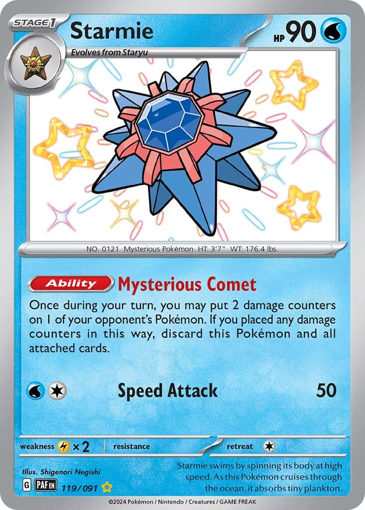 Paldean Fates Pokemon card #119 - high resolution TCG trading card image