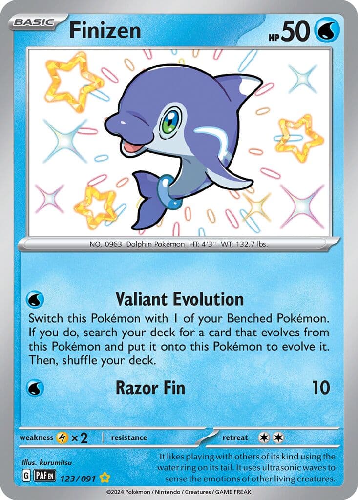 Paldean Fates Pokemon card #123 - high resolution TCG trading card image