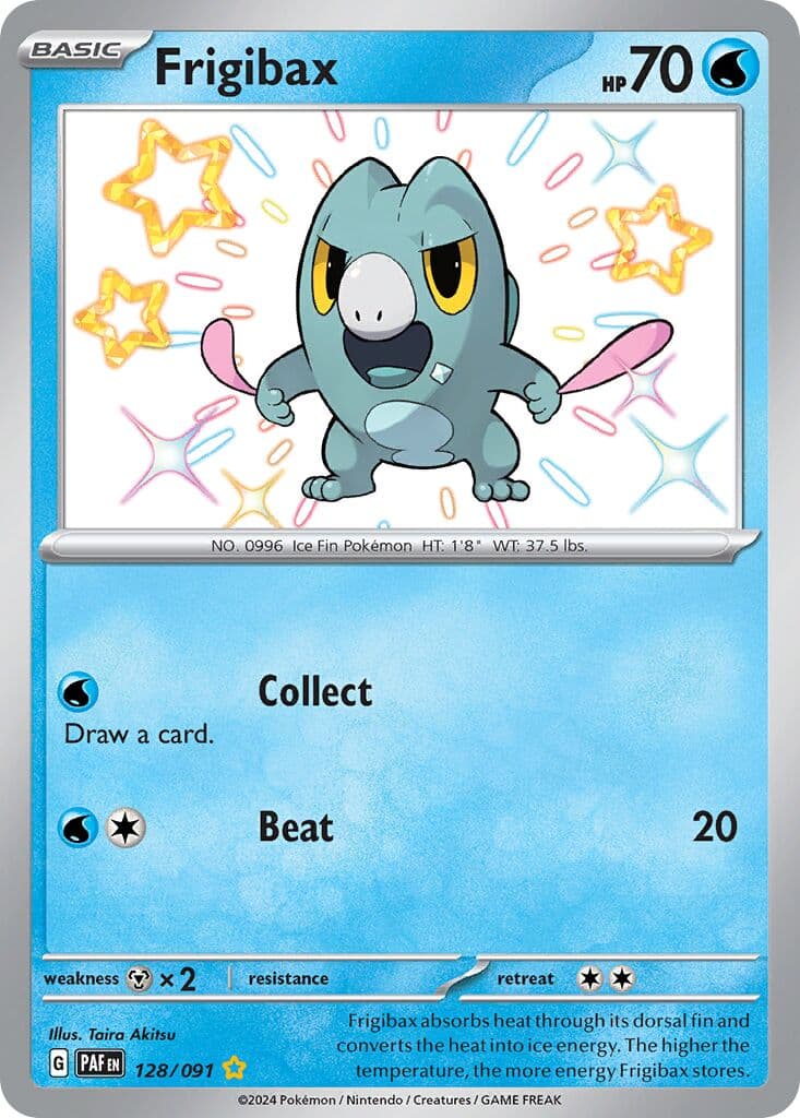 Paldean Fates Pokemon card #128 - high resolution TCG trading card image