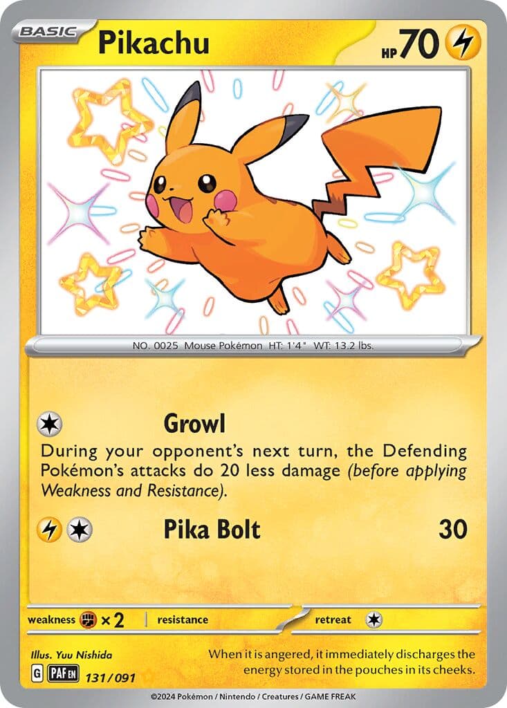 Paldean Fates Pokemon card #131 - high resolution TCG trading card image