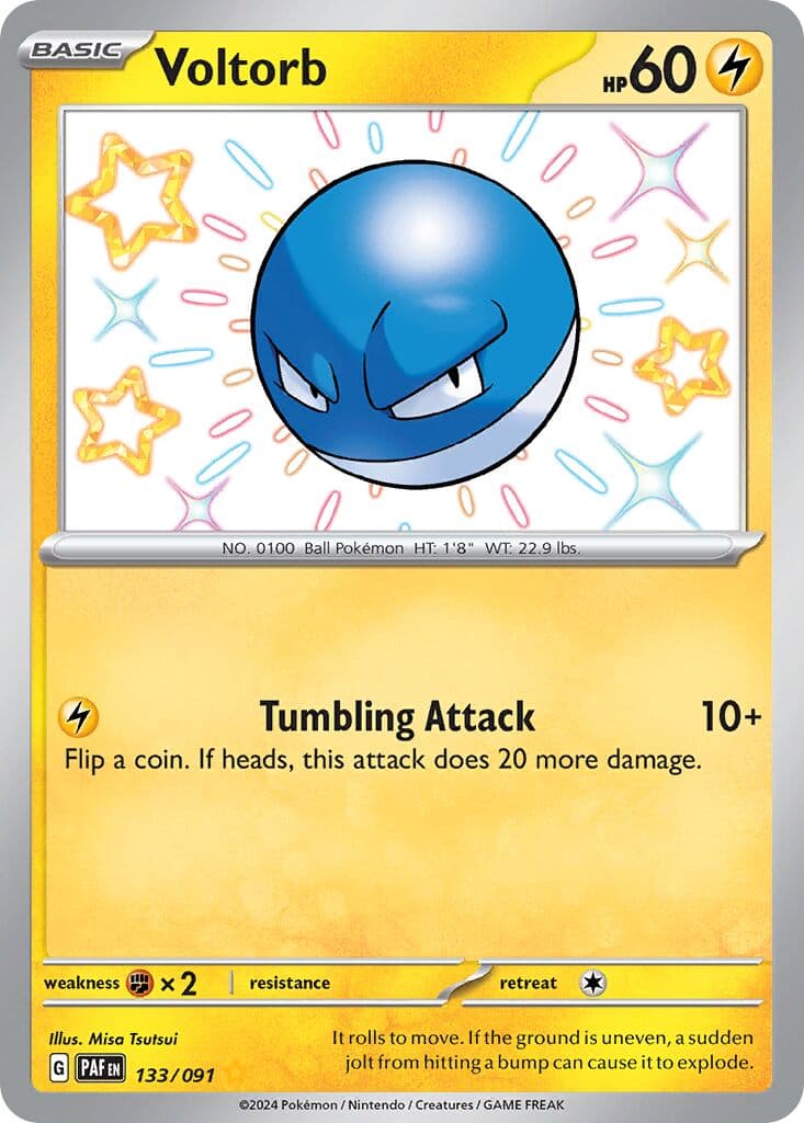 Paldean Fates Pokemon card #133 - high resolution TCG trading card image