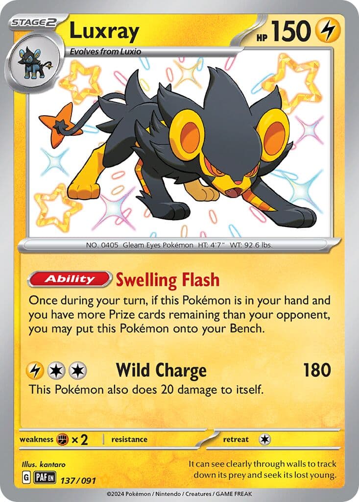 Paldean Fates Pokemon card #137 - high resolution TCG trading card image