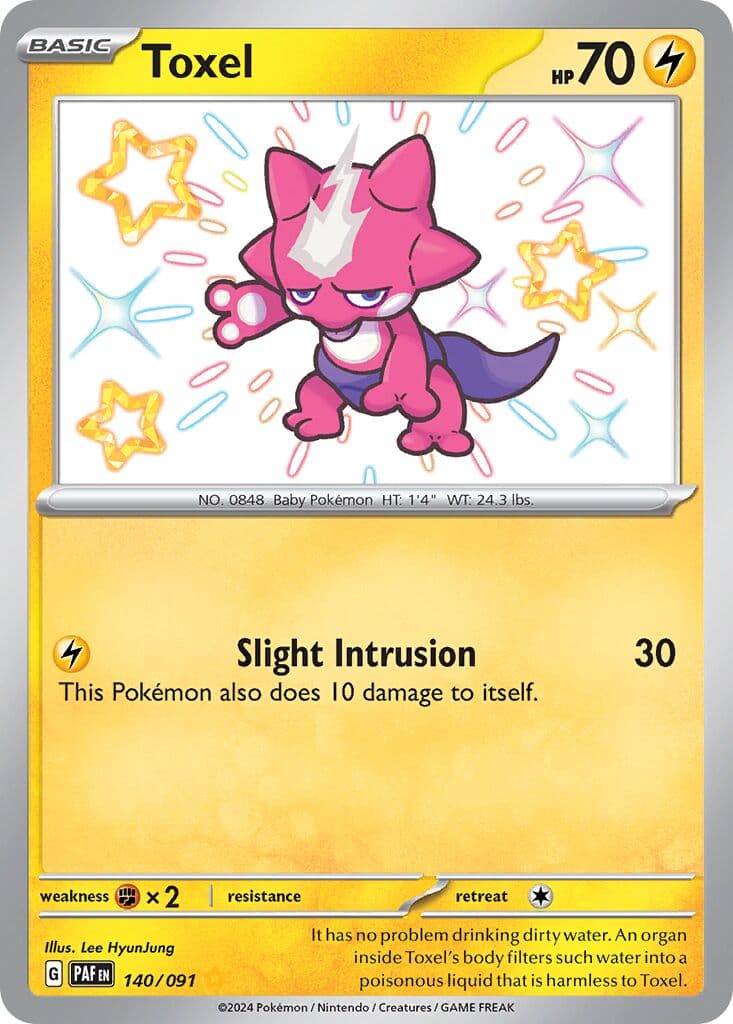 Paldean Fates Pokemon card #140 - high resolution TCG trading card image