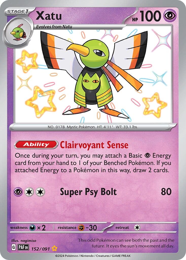 Paldean Fates Pokemon card #152 - high resolution TCG trading card image