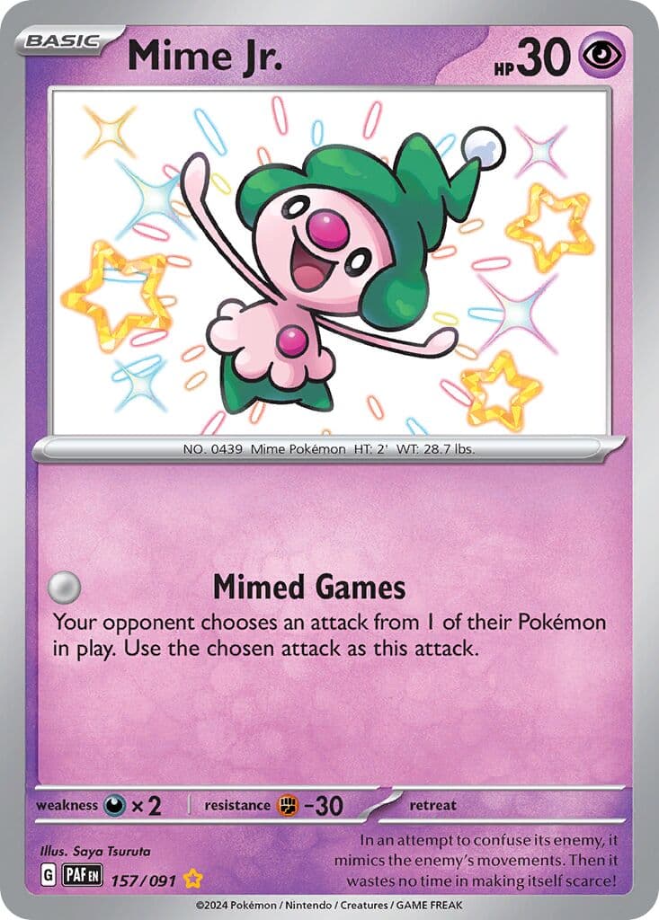 Paldean Fates Pokemon card #157 - high resolution TCG trading card image