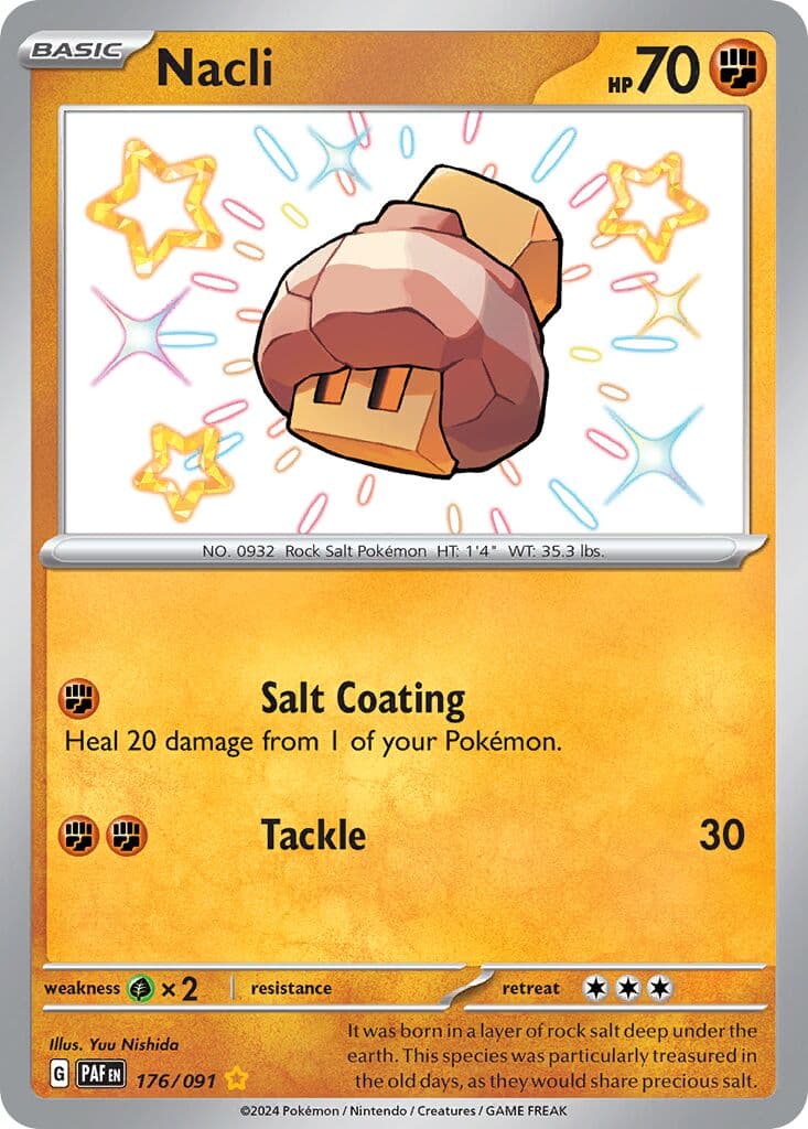 Paldean Fates Pokemon card #176 - high resolution TCG trading card image