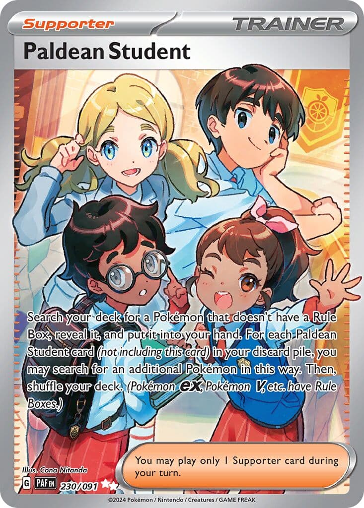 Paldean Fates Pokemon card #230 - high resolution TCG trading card image