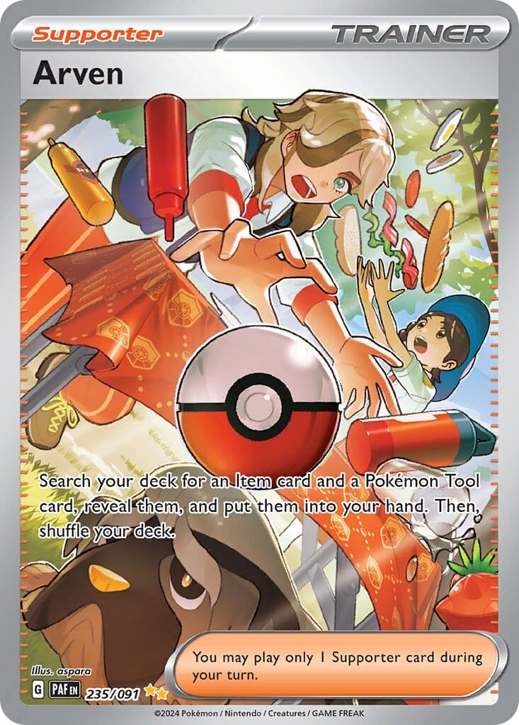 Paldean Fates Pokemon card #235 - high resolution TCG trading card image