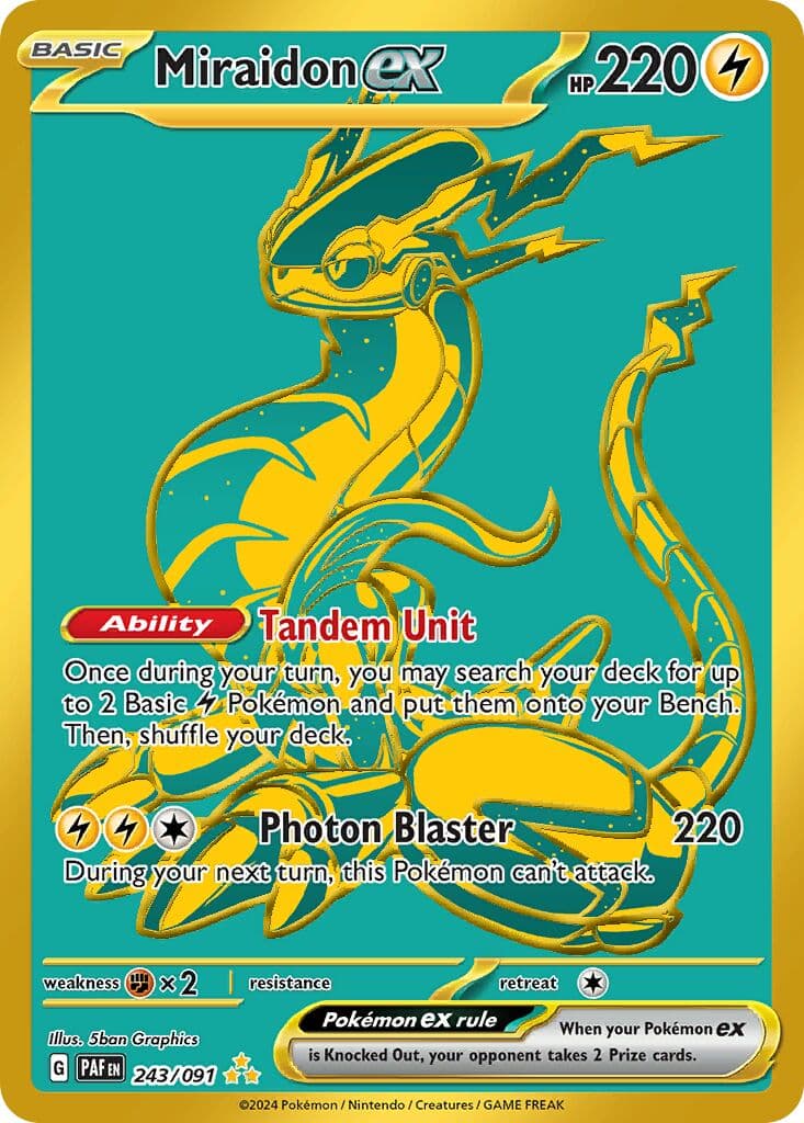 Paldean Fates Pokemon card #243 - high resolution TCG trading card image