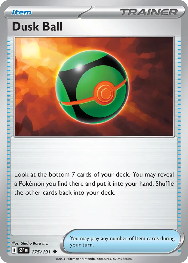Surging Sparks Pokemon card #175 - high resolution TCG trading card image