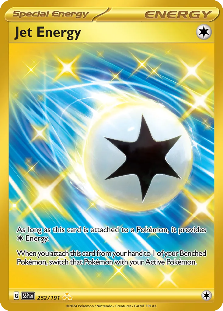 Surging Sparks Pokemon card #252 - high resolution TCG trading card image