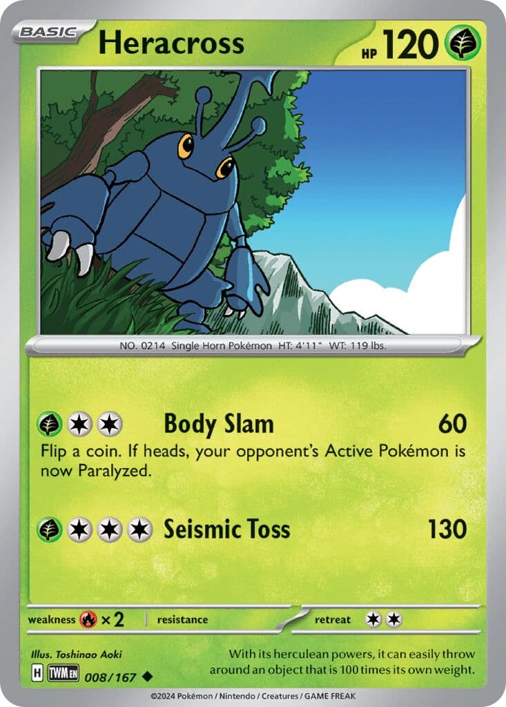 Twilight Masquerade Pokemon card #008 - high resolution TCG trading card image