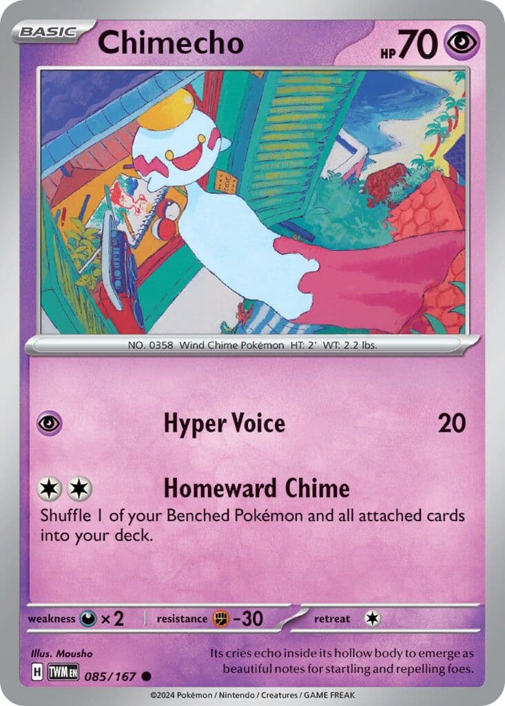 Twilight Masquerade Pokemon card #085 - high resolution TCG trading card image
