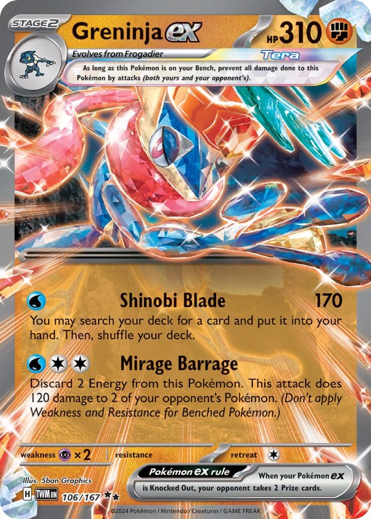 Twilight Masquerade Pokemon card #106 - high resolution TCG trading card image