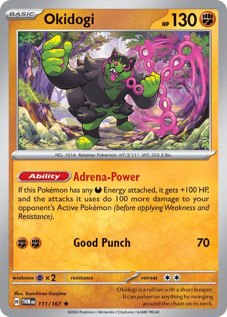 Twilight Masquerade Pokemon card #111 - high resolution TCG trading card image