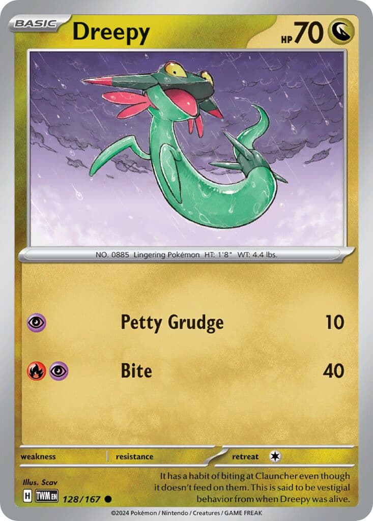 Twilight Masquerade Pokemon card #128 - high resolution TCG trading card image