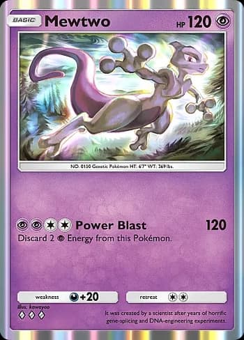 Genetic Apex Pokemon card #128 - high resolution TCG trading card image