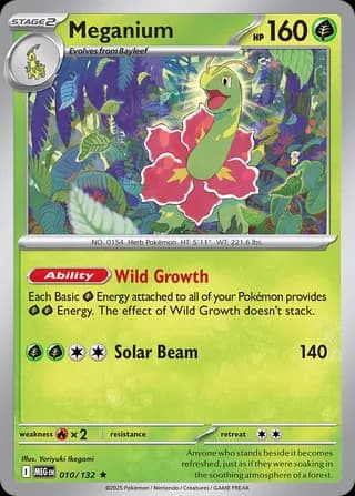 Mega Evolution Pokemon card #010 - high resolution TCG trading card image