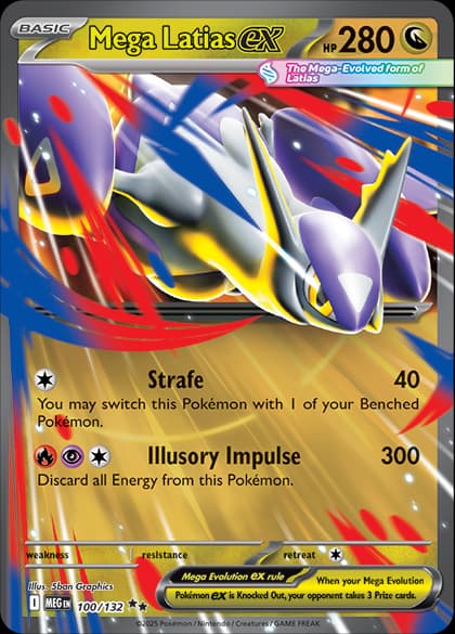 Mega Evolution Pokemon card #100 - high resolution TCG trading card image