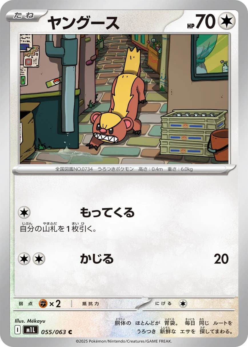 Mega Evolution Pokemon card #109 - high resolution TCG trading card image