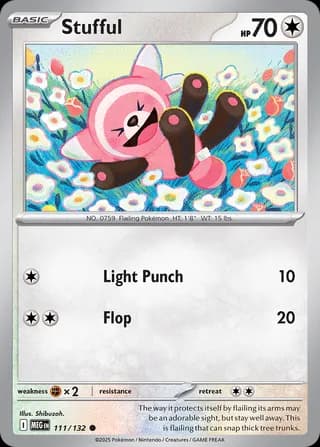 Mega Evolution Pokemon card #111 - high resolution TCG trading card image