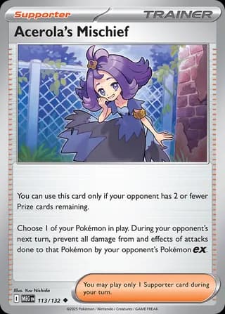 Mega Evolution Pokemon card #113 - high resolution TCG trading card image