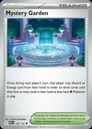 Mega Evolution Pokemon card #122 - high resolution TCG trading card image